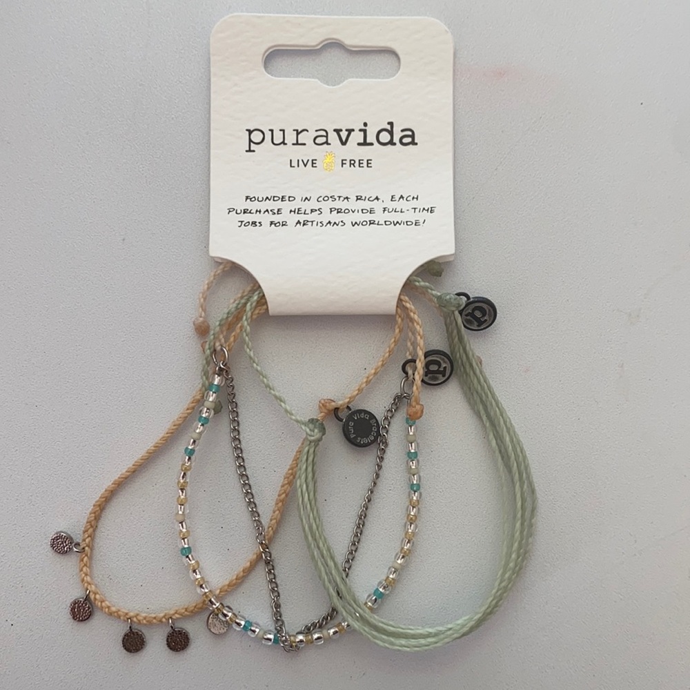 Pura Vida Pastel Bling Bracelet Pack